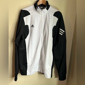 Adidas Men's Performance Jacket in Black and White
